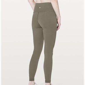 Lululemon Wunder Unders dark olive